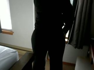 Huge latinos mom aku wis dhemen jancok loves to put on a window mov