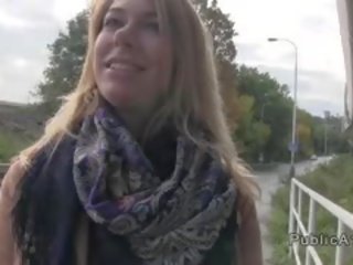 Pleasant Czech Amateur Bangs In Public