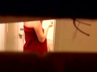 Sorella beccato a bagno - camera spia