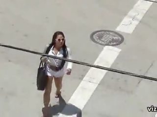 Jovem grávida filmado fuking com espião câmara