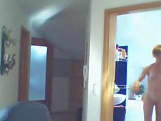 Young female Nude At Home - Hidden Camera